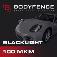 Bodyfence BlackLight Тонированная полиуретановая плёнка прозрачная глянцевая, 1.52 пог.м